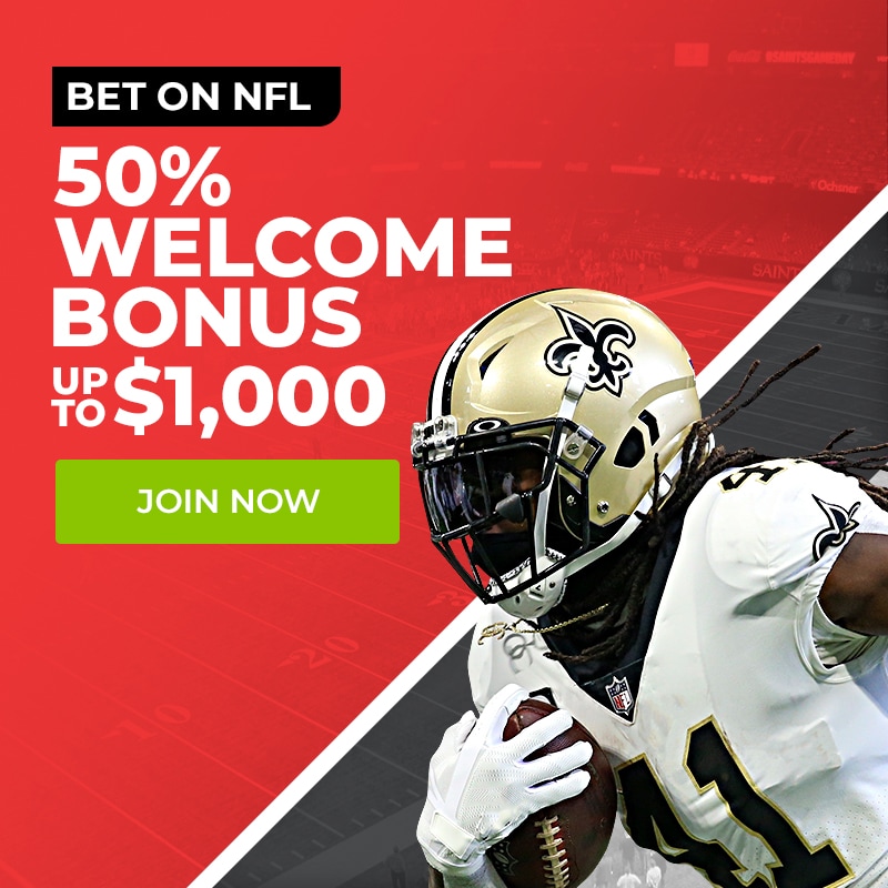 Bet On the Super Bowl - 50% WELCOME BONUS